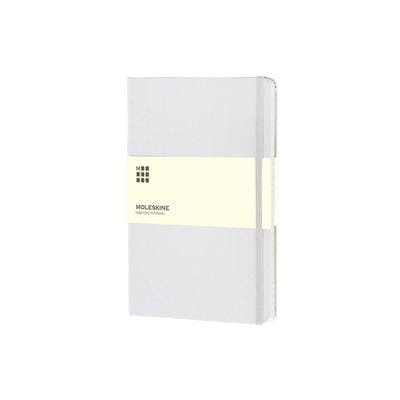 Moleskine notatnik duży (large), strony gładkie, twarda okładka biały , polagift