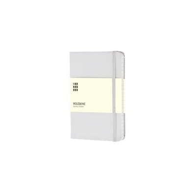 Moleskine notatnik kieszonkowy (pocket), strony gładkie, twarda okładka biały , tokantis
