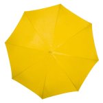 Drewniany parasol automatyczny NANCY żółty