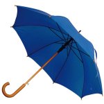 Drewniany parasol automatyczny NANCY granatowy