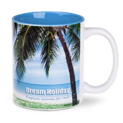 Kubek reklamowy o popularnym cylindrycznym kształcie