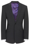 Brook Taverner Marynarka męska, AVALINO o kroju Charcoal Tailored fit jacket