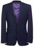Brook Taverner Marynarka męska, granatowa CASSINO Slim fit jacket