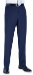 Brook Taverner Spodnie do marynarki, Mid Blue Avalino Tailored Fit Trouser