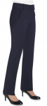 Brook Taverner Spodnie do marynarki damskie, GENONA Navy o kroju Tailored Leg Trouser