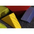 Kolorowa gra Tangram z płóciennym woreczkiem dla dzieci. Warszawa. Gadżety reklamowe w Warszawie.