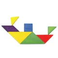 Kolorowa gra Tangram z płóciennym woreczkiem dla dzieci. Warszawa. Gadżety reklamowe w Warszawie.