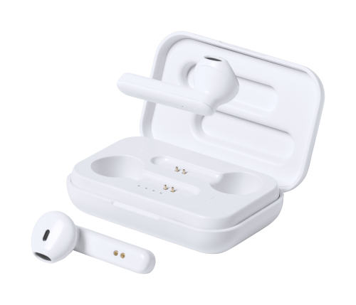 bezprzewodowe słuchawki bluetooth 4.0 z mikrofonem w etui antybakteryjna powłoka