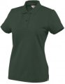 ciemna zgniła zieleń koszulka polo dla pań