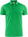 zielona bawełniana  koszulka polo krój fit 100% bawełna