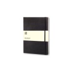 Notatnik MOLESKINE 192str czarny gładki XL