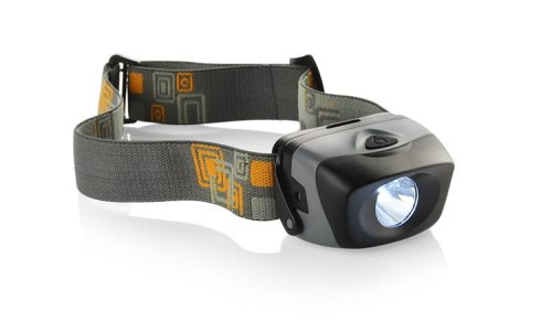 Latarka czołowa MINE, czołówka z logo, latarka terenowa z nadrukiem, latarka czołowa z logo