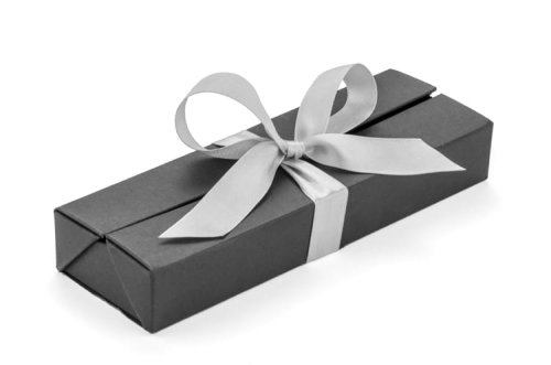 Etui na długopisy E26 czarno-srebrne