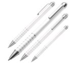 Długopis z touchpenem LUEBO biały