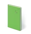zielony kalendarz IDEO Pier Luigi, seledynowe notesy z logo