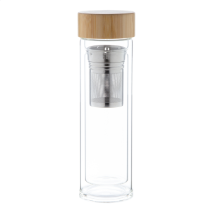 Andina szklana butelka izolująca 