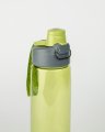 Bidon HOPPE 750 ml zielony, duży zielony bidon, zielony bidon o dużej pojemności, zielony bidon półprzezroczysty, zielony bidony z logo, bidony z logiem, bidony z logo firmy, bidon niekapek, butelka ćwierć litra