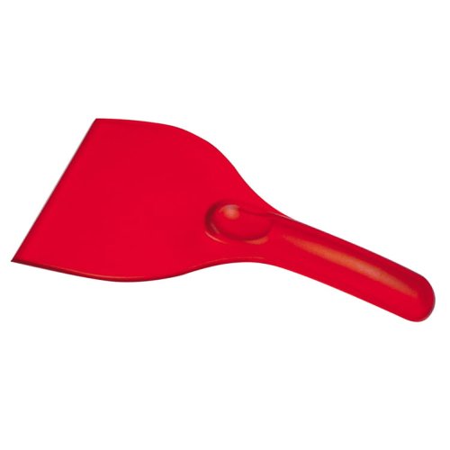 Skrobaczka do szyb HULL, czerowna skrobaczka do szyb, zimowe gadżety reklamowe, gadżety do auta, gadżety reklamowe do samochodu, skrobaczka do szyb z logo firmy, tanie gadżety dla firm Warszawa