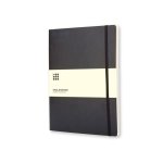 Notatnik MOLESKINE czarny 192 str gładki miękka okładka kieszeń B5