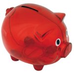 Skarbonka Moneywise, czerwony