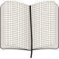 Moleskine notatnik duży (large), strony w kratkę, twarda okładka czarny