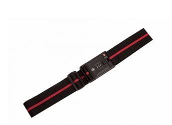 Pas do bagażu, z szyfrem, czarny, Victorinox.JPG