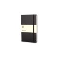 Moleskine notatnik kieszonkowy (pocket), strony gładkie, twarda okładka czarny , polagift