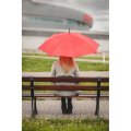 Parasol automatyczny biały, praktyczne gadżety promocyjne