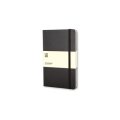 Moleskine notatnik kieszonkowy (pocket), strony w kratkę, twarda okładka czarny , polagift