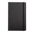 Moleskine notatnik duży (large), strony w linie, miękka okładka czarny
