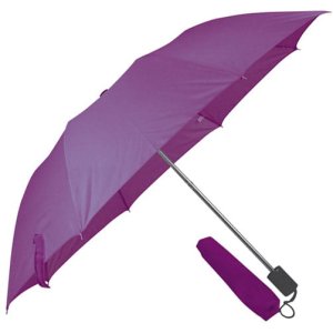 Składana parasolka LILLE purpurowa