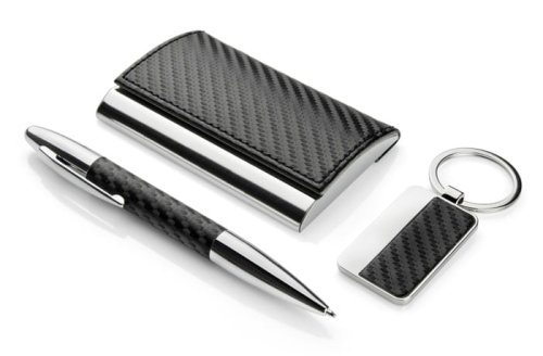 Zestaw upominkowy JOE, polagift, tokantis, gadżety z nadrukiem Warszawa, zestaw upominkowy w eleganckim etui, dobrej jakości długopis, dobrej jakości brelok, dobrej jakości wizytownik, etui na wizytówki z logo