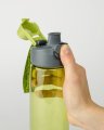 Bidon HOPPE 750 ml zielony, bidon z logo z  zamknięciem, bidon z zamknięciem i logo, z logo, do logowania, bidon do nadruku, bidon do zadruku, bidon na prezent, gadżet reklamowy dla kobiet, gadżet reklamowy dla mężczyzn
