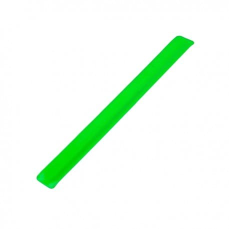 Opaska odblaskowa 30 cm, zielony, zielone opaski odblaskowe z logo