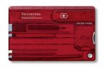 SwissCard Quattro czerwony Victorinox