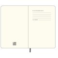 Moleskine notatnik kieszonkowy (pocket), strony gładkie, miękka okładka czarny