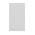 Moleskine notatnik kieszonkowy (pocket), strony gładkie, twarda okładka biały
