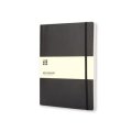 Moleskine notatnik XL, strony w kratkę, miękka okładka czarny , polagift